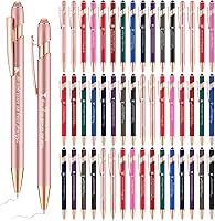 Vista 9 de Chuangdi 48 bolígrafos con versículo bíblico, bolígrafos cristianos, con citas inspiradoras a granel, bolígrafos de escritura bíblica, bolígrafos