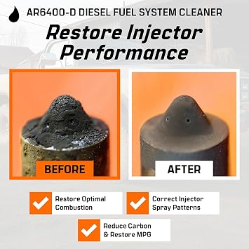 Archoil AR6400-D Diesel Fuel System Cleaner (12 oz) Deep Clean - Injector Cleaner, Turbo & DPF Deposit Control