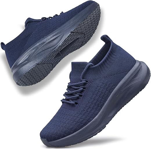 Women’s Slip-On Walking Sneakers – Cushioned Comfort