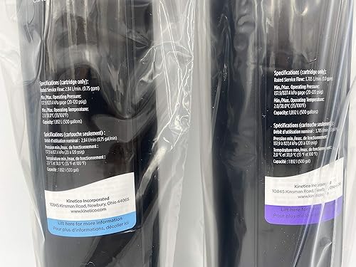 Miniatura 2 de KINETICO Carbon Sediment 9461A & Taste Odor VOC 9307A Filtro de cartucho
