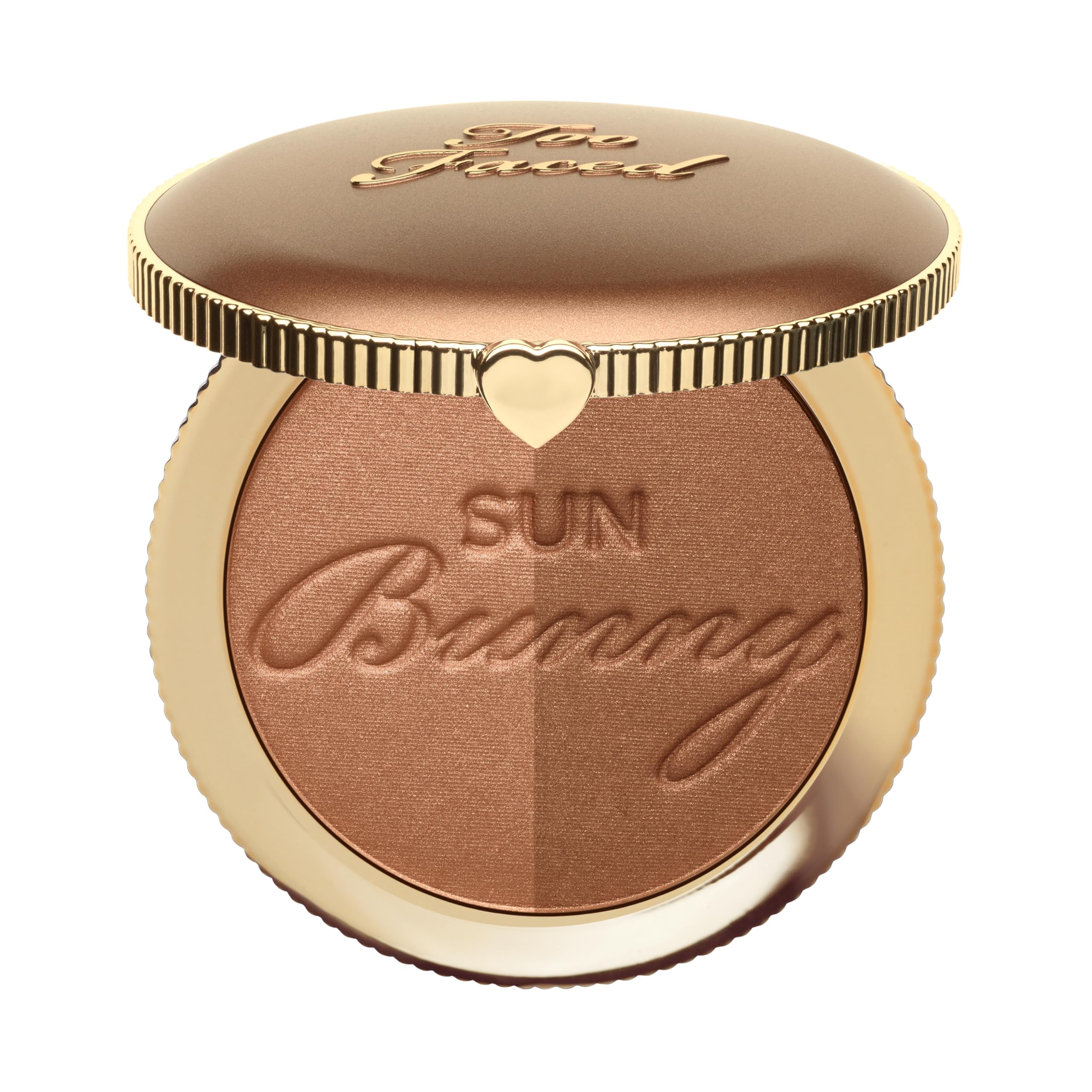 Too Faced Sun Bunny Bronzer | Buildable Highlighter + Bronzer Duo for Luminous Glow and Sun-Kissed Finish, 0.28 Ounce