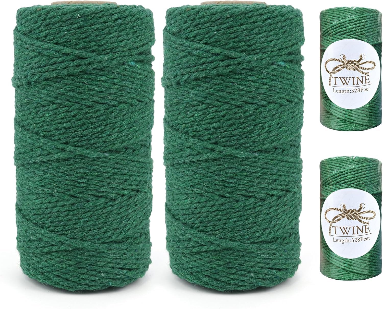 Natural Jute Twine 200m, 2mm, Garden & Craft String