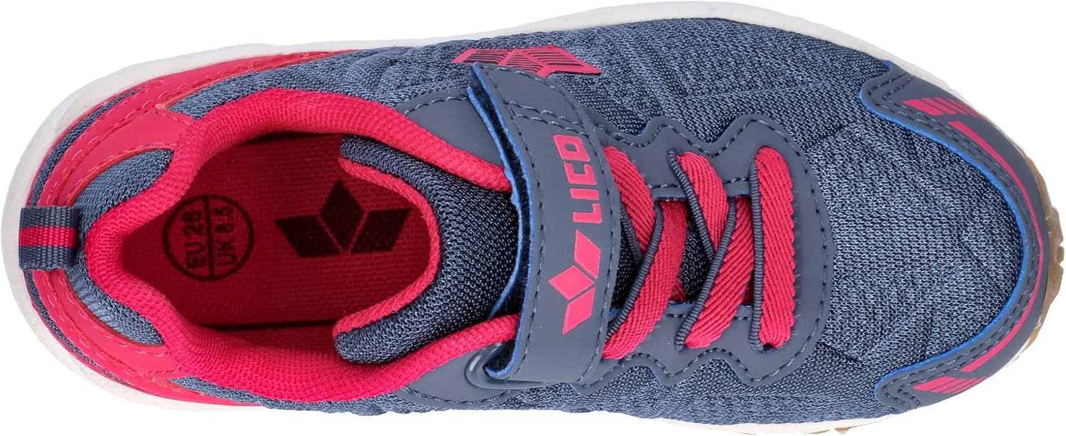 Lico Chaussures De Sport Enfant Flori VS - Mixte, Confortables Et Respirantes Pour Salle Et Quotidien