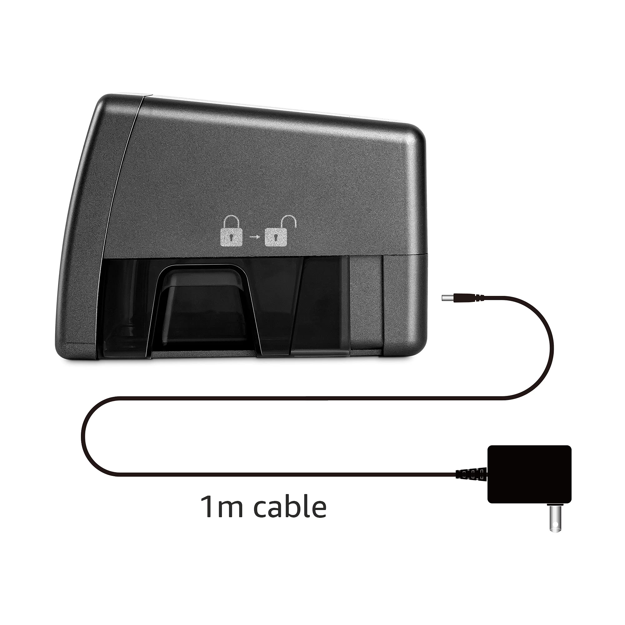 Basics Sacapuntas eléctrico portátil, hoja helicoidal, parada  automática, funciona con batería/cable USB, negro, 3.54 x 3.54 x 6.3  pulgadas : Productos de Oficina 