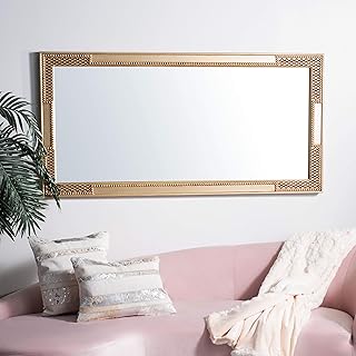 Safavieh Home Collection Lerson 30 x 60-inch Golden Olive Rectangular Decorative Mirror