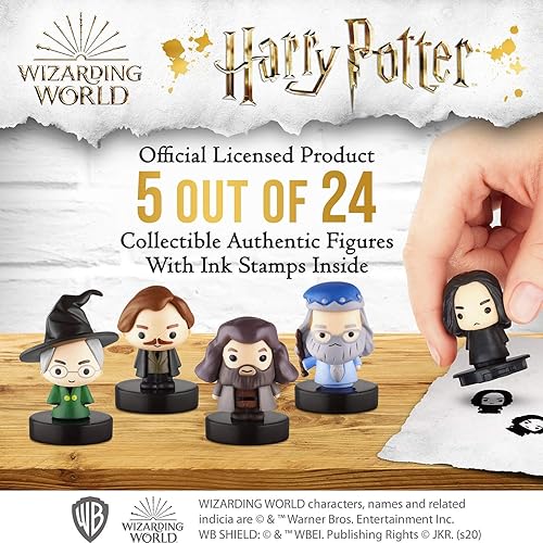 Miniatura 3 de PMI - Juego de 5 sellos autoentintados de Harry Potter  Regalos de Harry Potter, coleccionables, decoración de fiestas, adornos para tartas  Remus