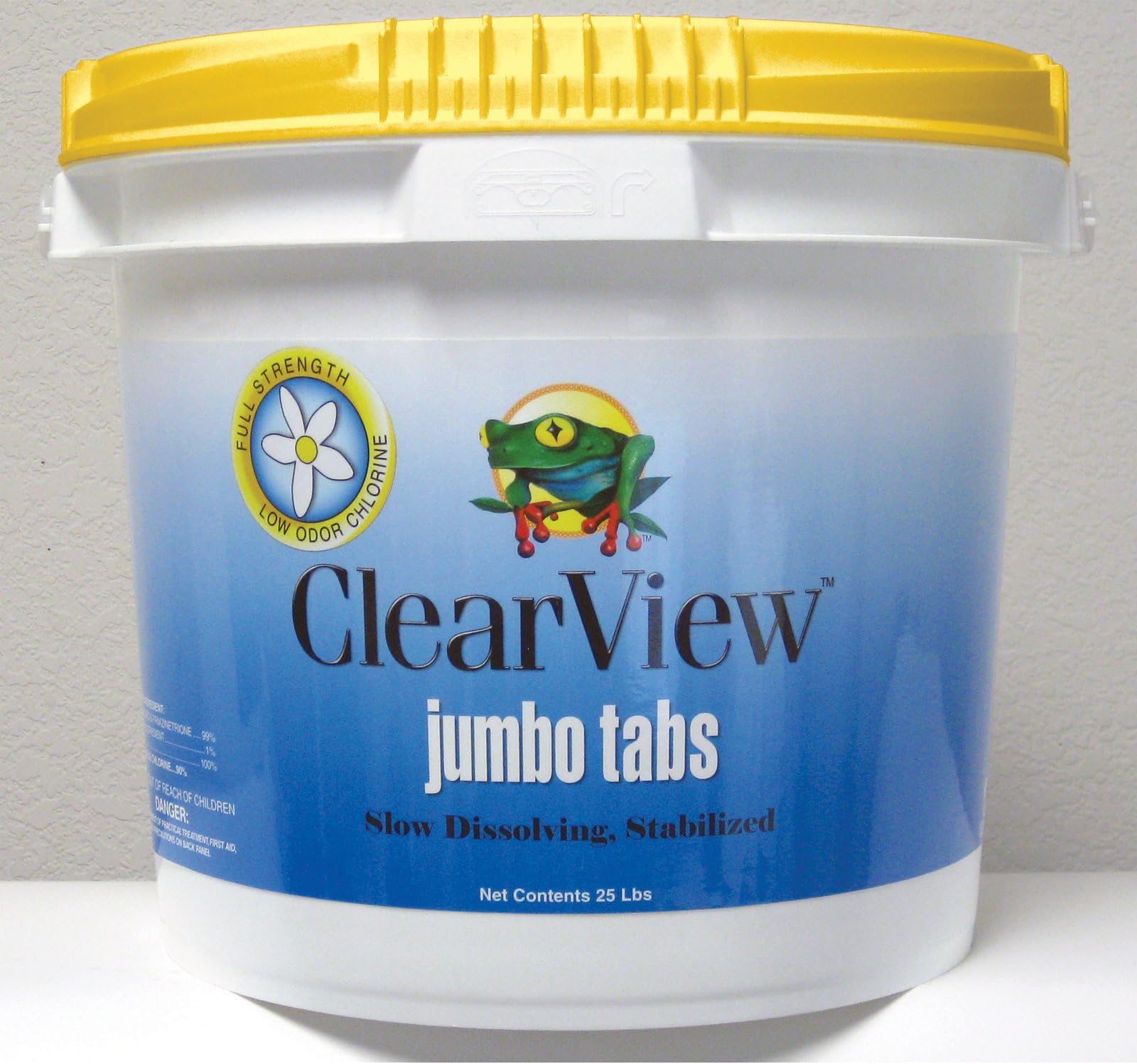 ClearView Scent-Trific 3" Lemon Scented Swimming Pool Chlorine Tablets - 20 lbs