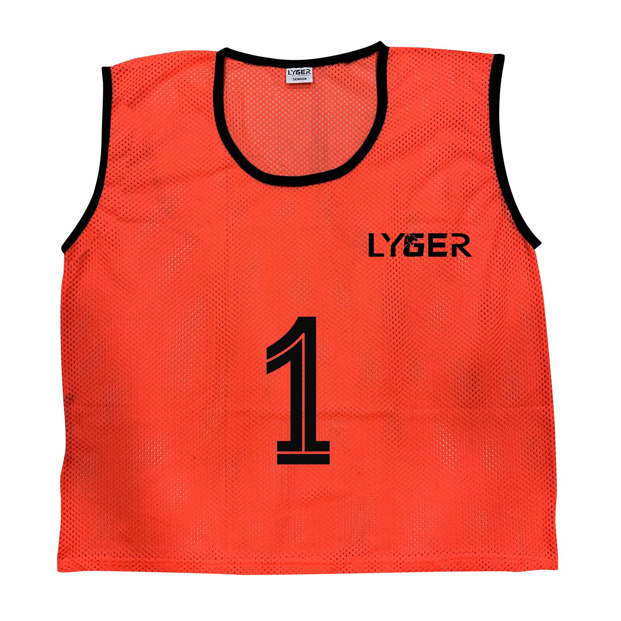 LYGER Team Practice Vests Jerseys Training Vest for Adult Sport Basketball,Soccer,Football,Large Orange color Pack of 12 Pcs (B0CG3KFLGM) Amazon Price History, Amazon Price Tracker