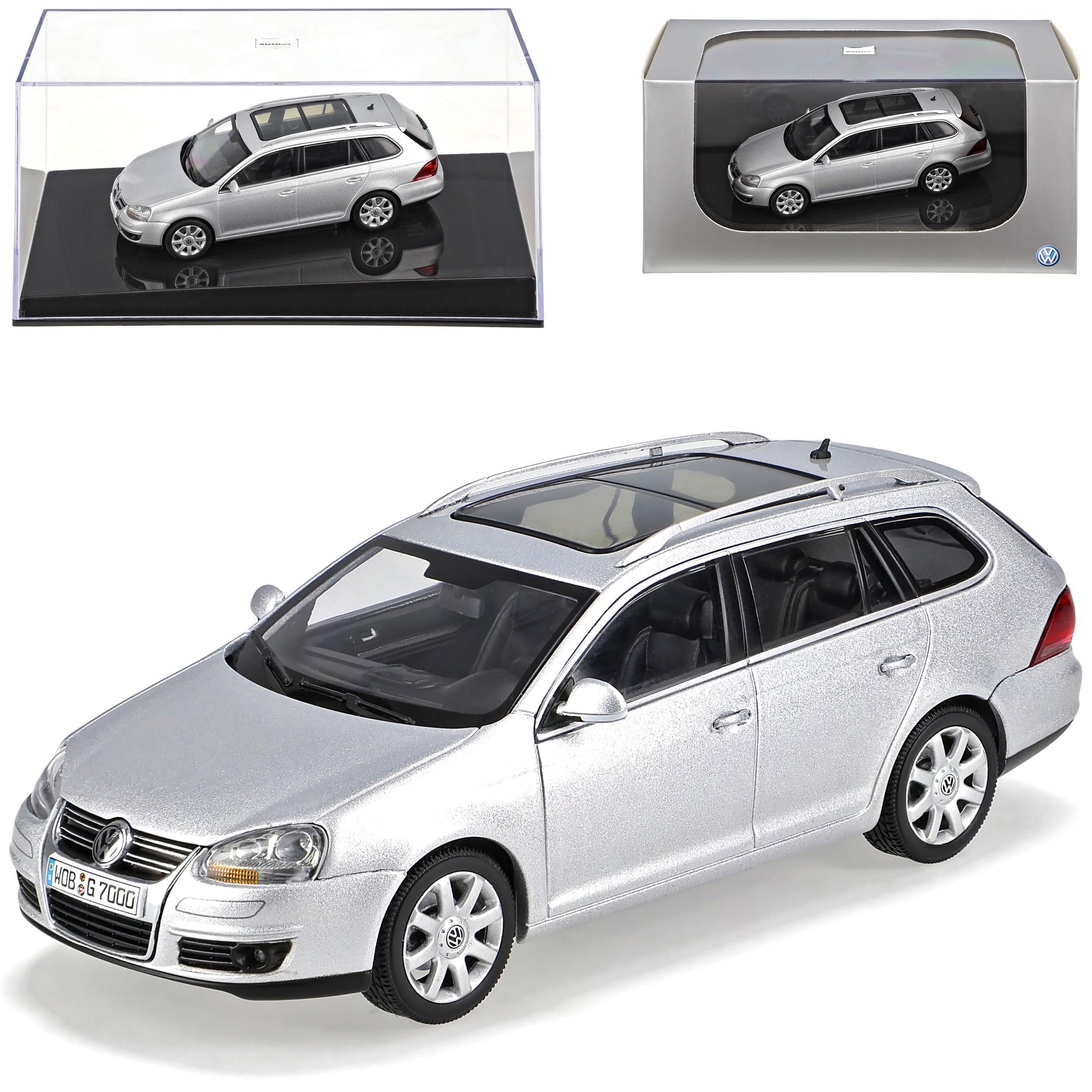 AUTOart Volkwagen Golf V 5 Variant Kombi Silber 1/43 Auto Art