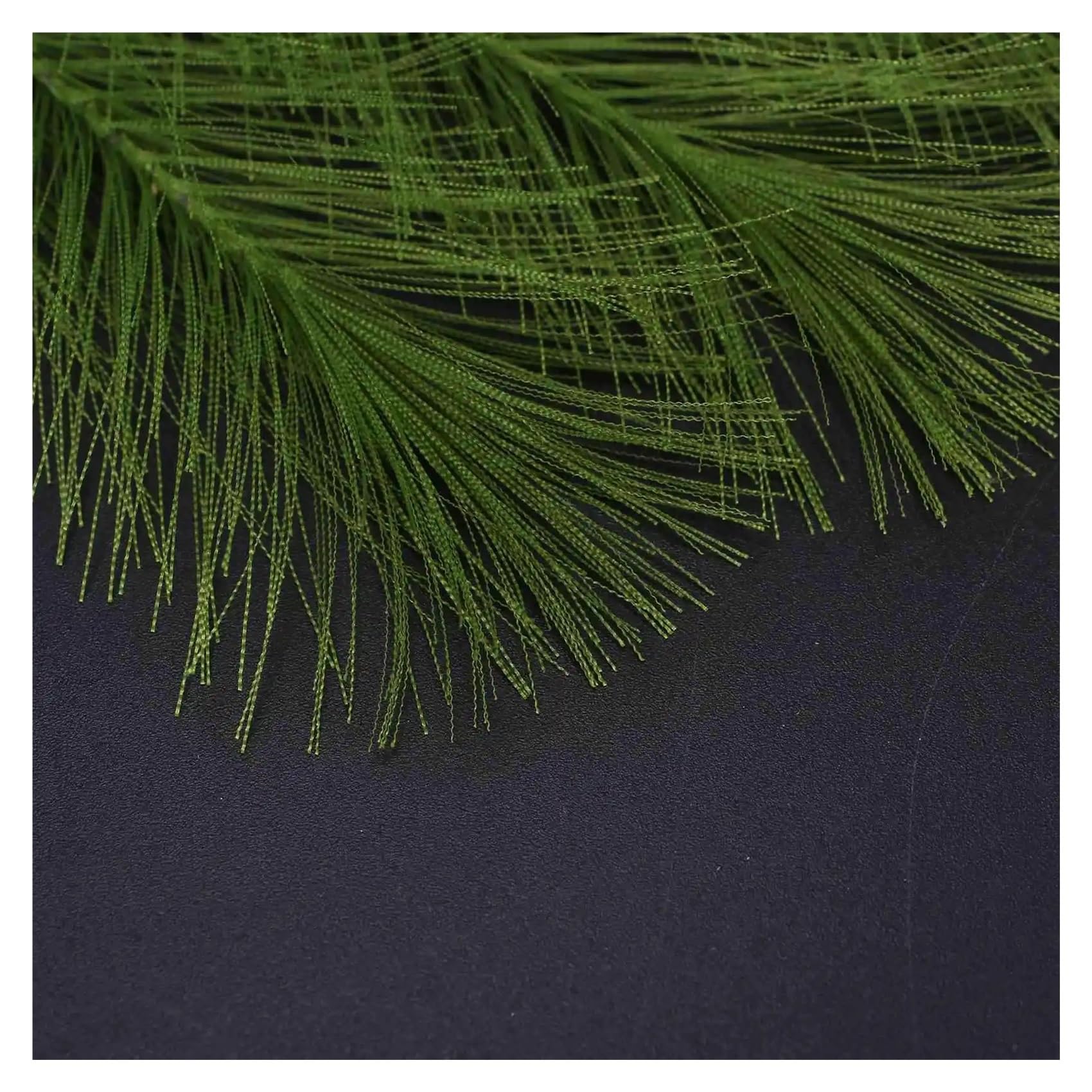 Plantas artificiales de acuario ABS tela seda | Decoración de pecera verde: plantas artificiales