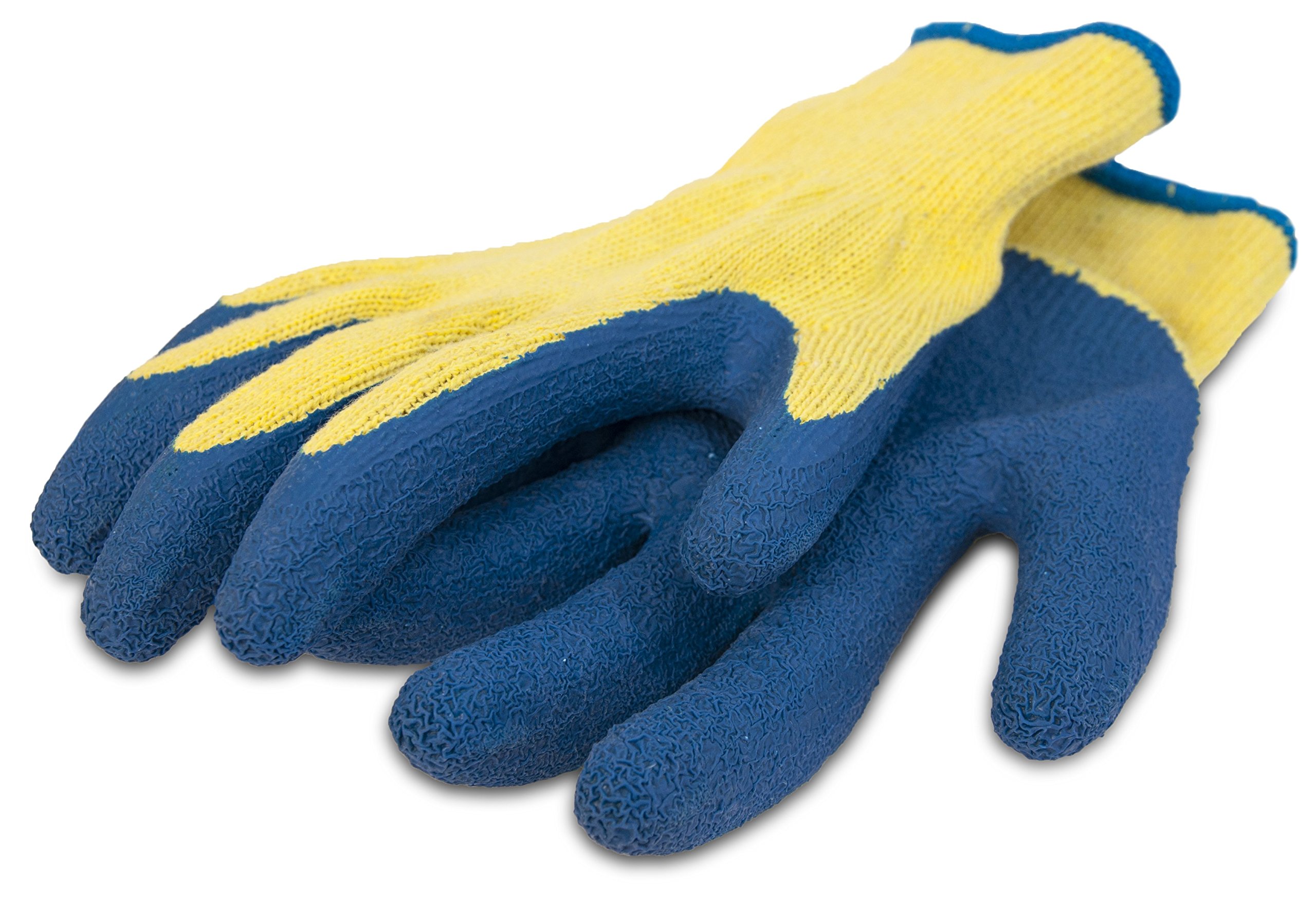 3 Paires De Gants De Protection Ultra-minces Et Adhérents - Bricolage Et Jardinage - Bleu