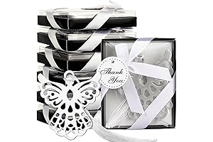 Elegant 60-Piece Metal Angel Bookmark Favors for First Communion Souvenirs