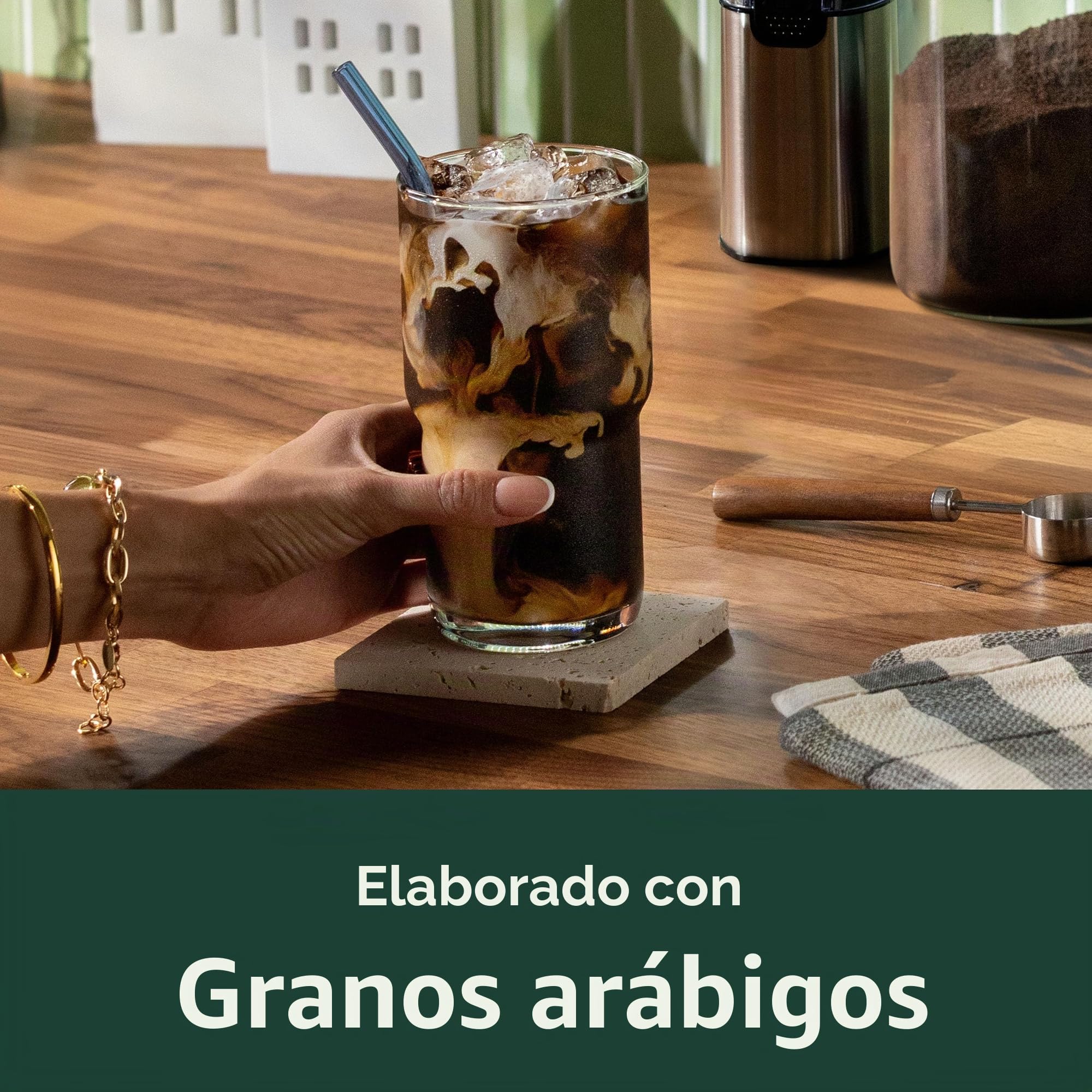 Starbucks Cold Brew Concentrado de Café, Café Helado con Sabor a Caramelo Dolce, 946 ml