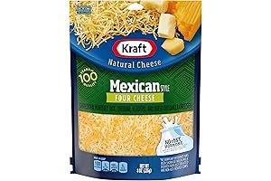Kraft 4 Cheese Mexican Style Blend, Finely Shredded
