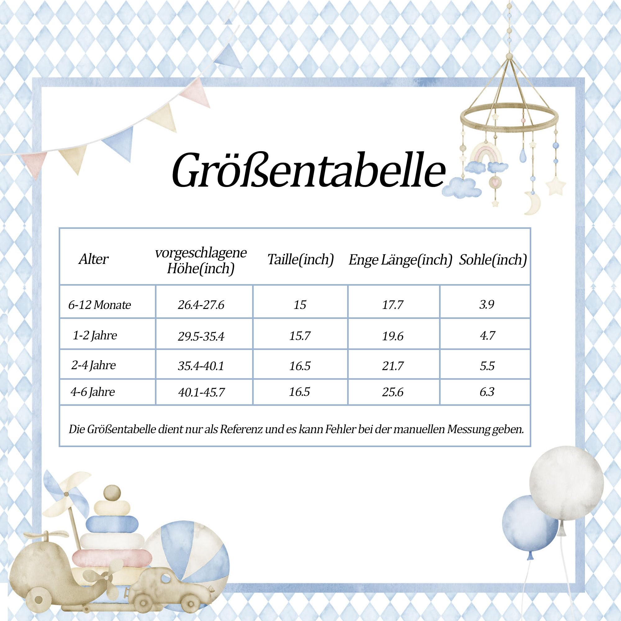 ZERULETS Collant per bambini e bambine, in cotone, per bambini, 4 paia, per 6 mesi, 6 anni