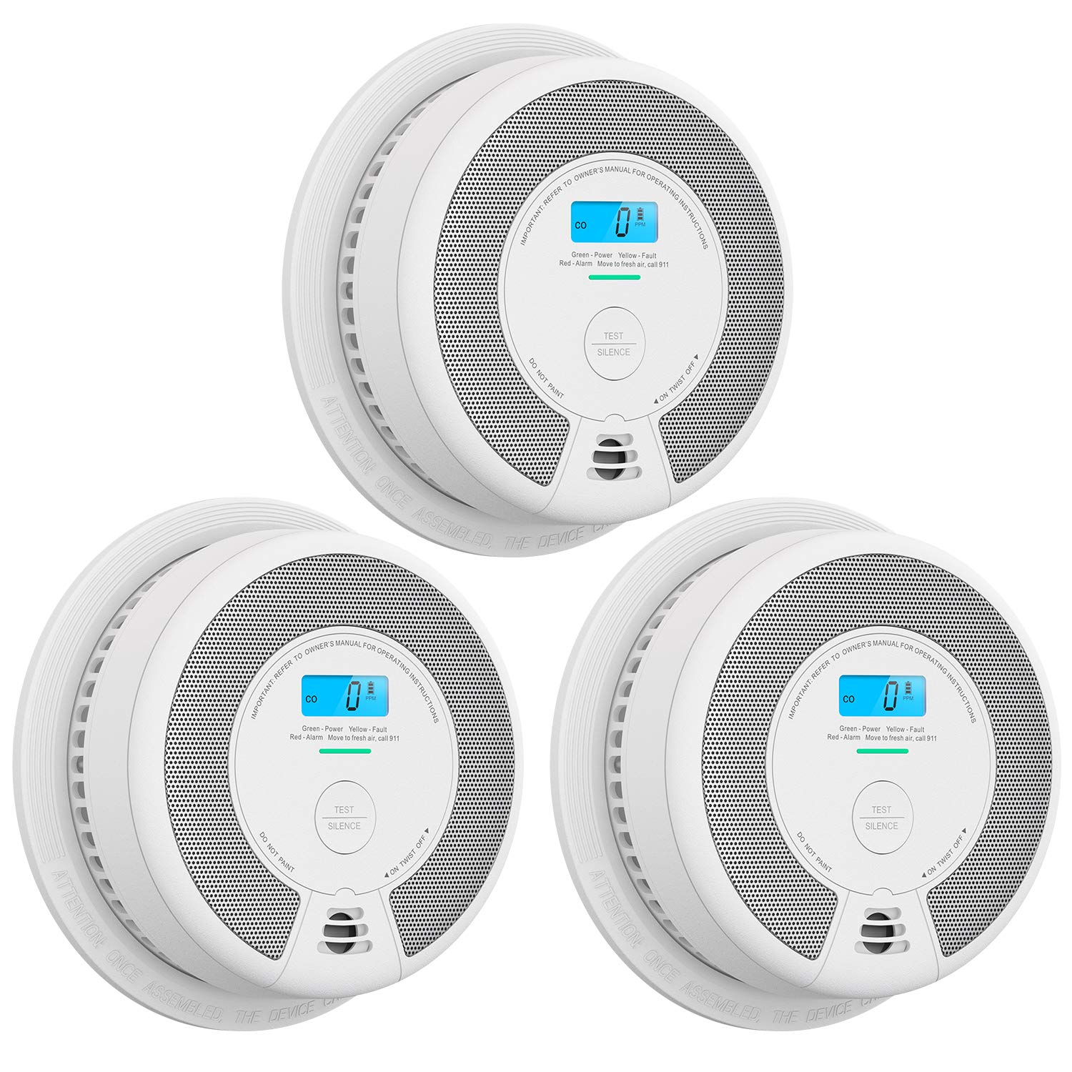 Sponsored Ad - X-Sense CD07 Carbon Monoxide Detector Alarm, 10-Year Battery (Not Hardwired) CO Alarm Detector with LCD Dis...