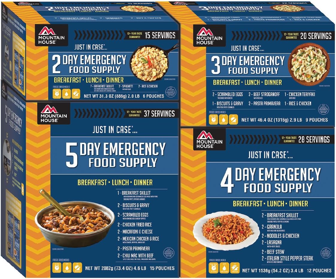 Mountain House Just In Case 14-Day Emergency Food Supply