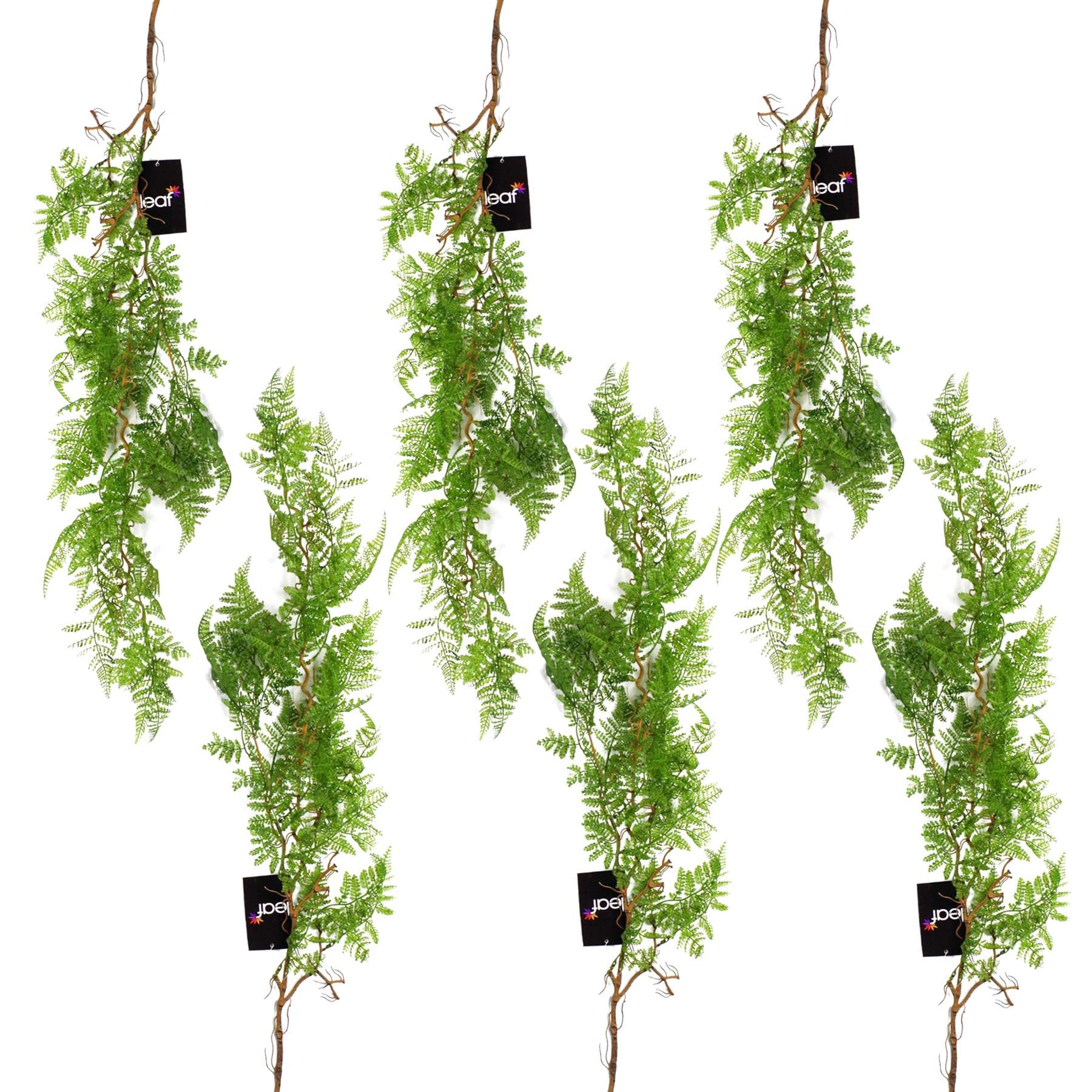 Leaf Design Artificial Hanging Plants Multipack