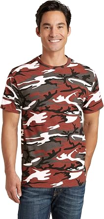 Port & Company 5.4-oz 100% Cotton Camo Tee
