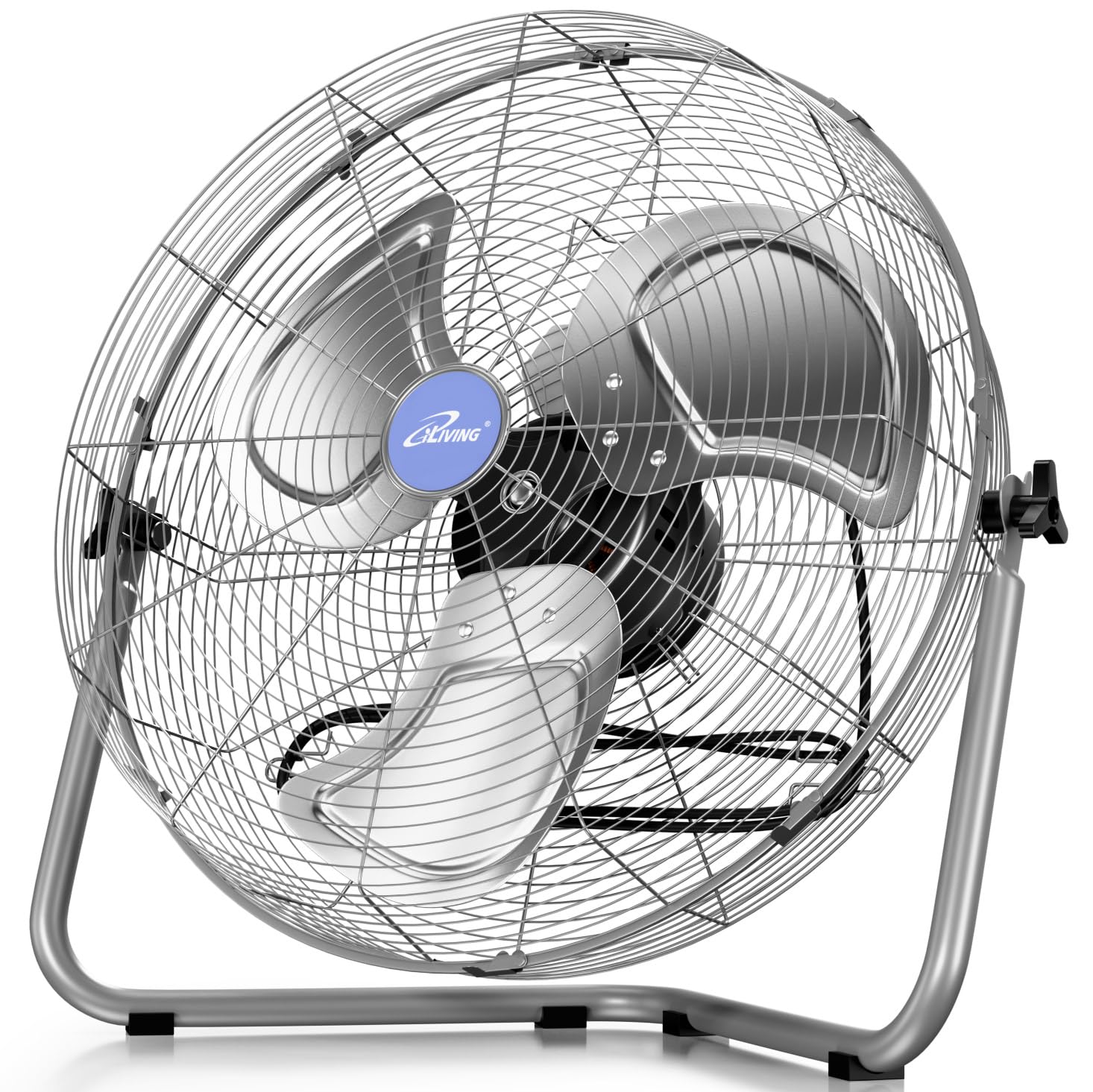 iLiving 20 Inch Turbo High Velocity Floor Fan