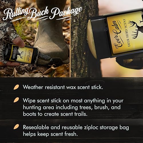 Miniatura 4 de Paquete de barras con esencia Conquest Scents (Rutting Buck y EverCalm)