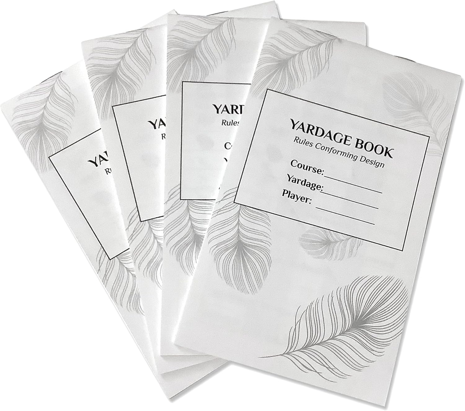 UDPARSCO Golf Yardage Book (4 Pack) UDPAR Golf Yardage