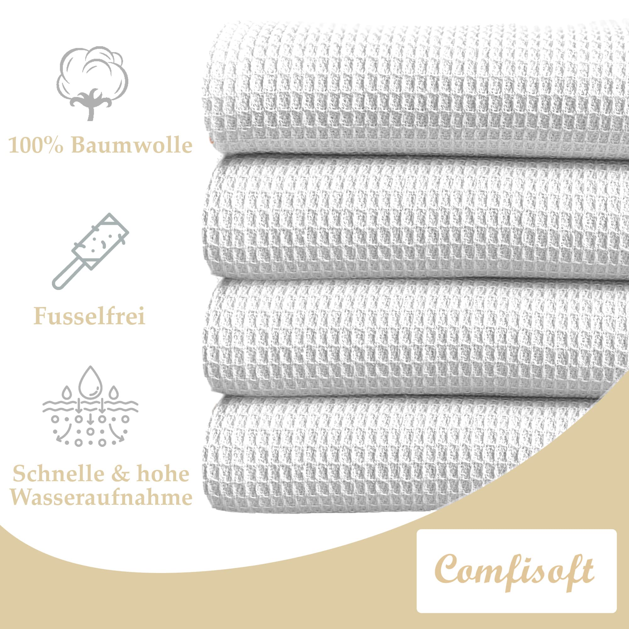 Set 4 Strofinacci In Microfibra | Groupon Goods - Foto 14