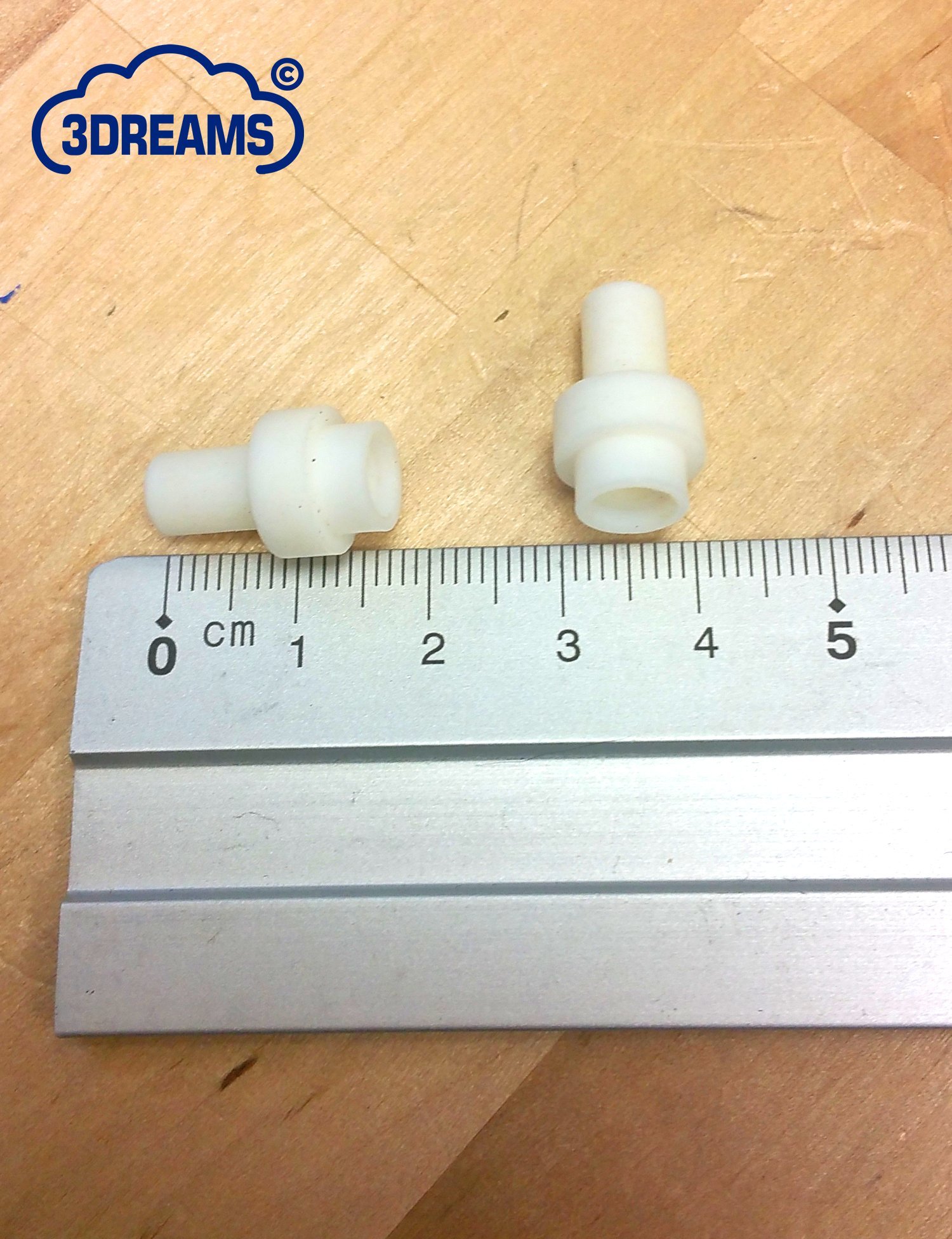 2 Pièces De Blocage De Coupleur 3 Mm En PTFE – Compatible Ultimaker 2/2+/UM2, Pour Filaments 3 Mm