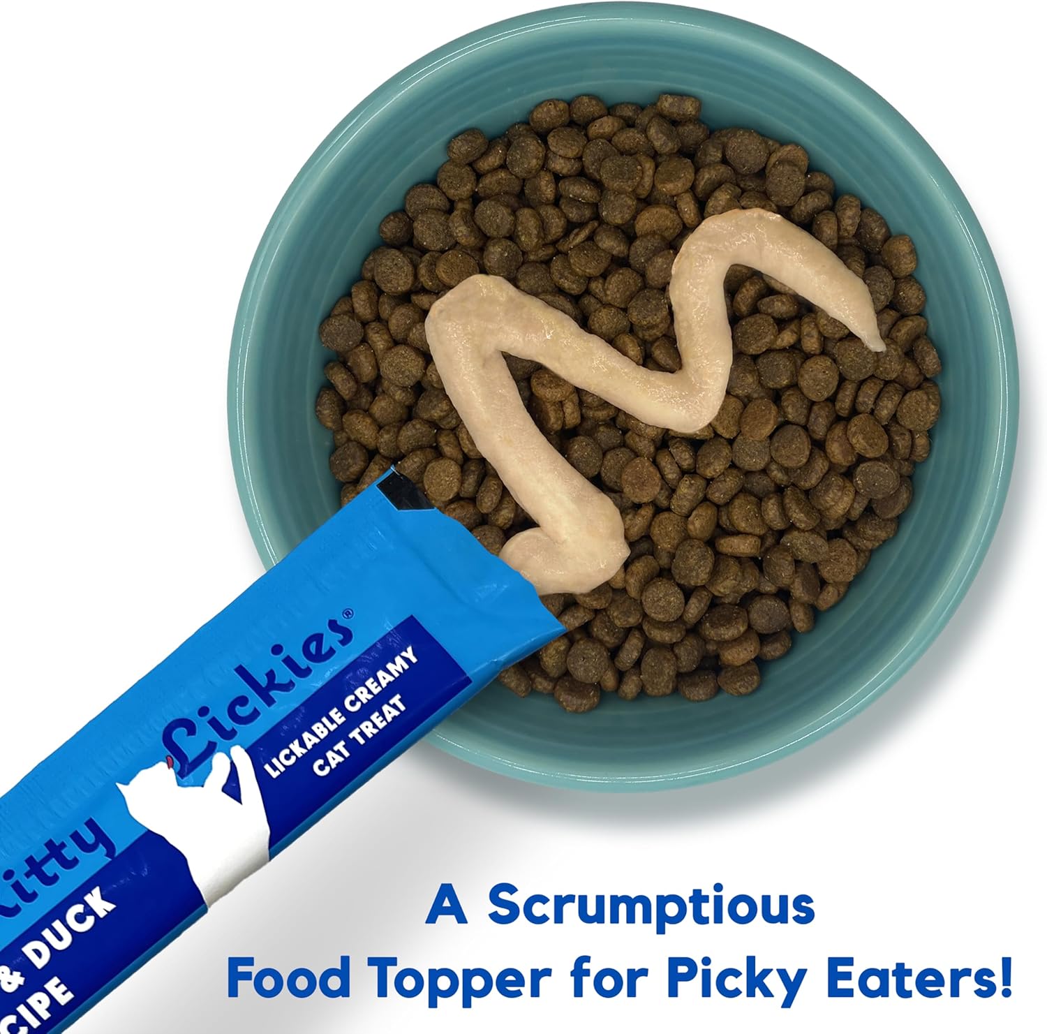 Lucy Pet Kitty Lickies Mousse Cat Treat Chicken & Duck Recipe 2oz