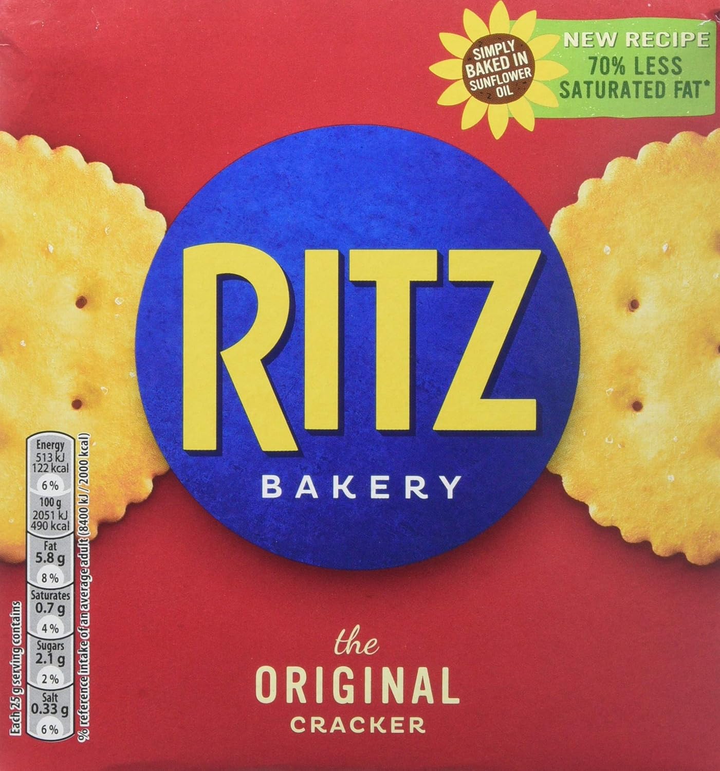 Ritz Original Crackers, 165 g, Pack of 12 Amazon.co.uk Grocery
