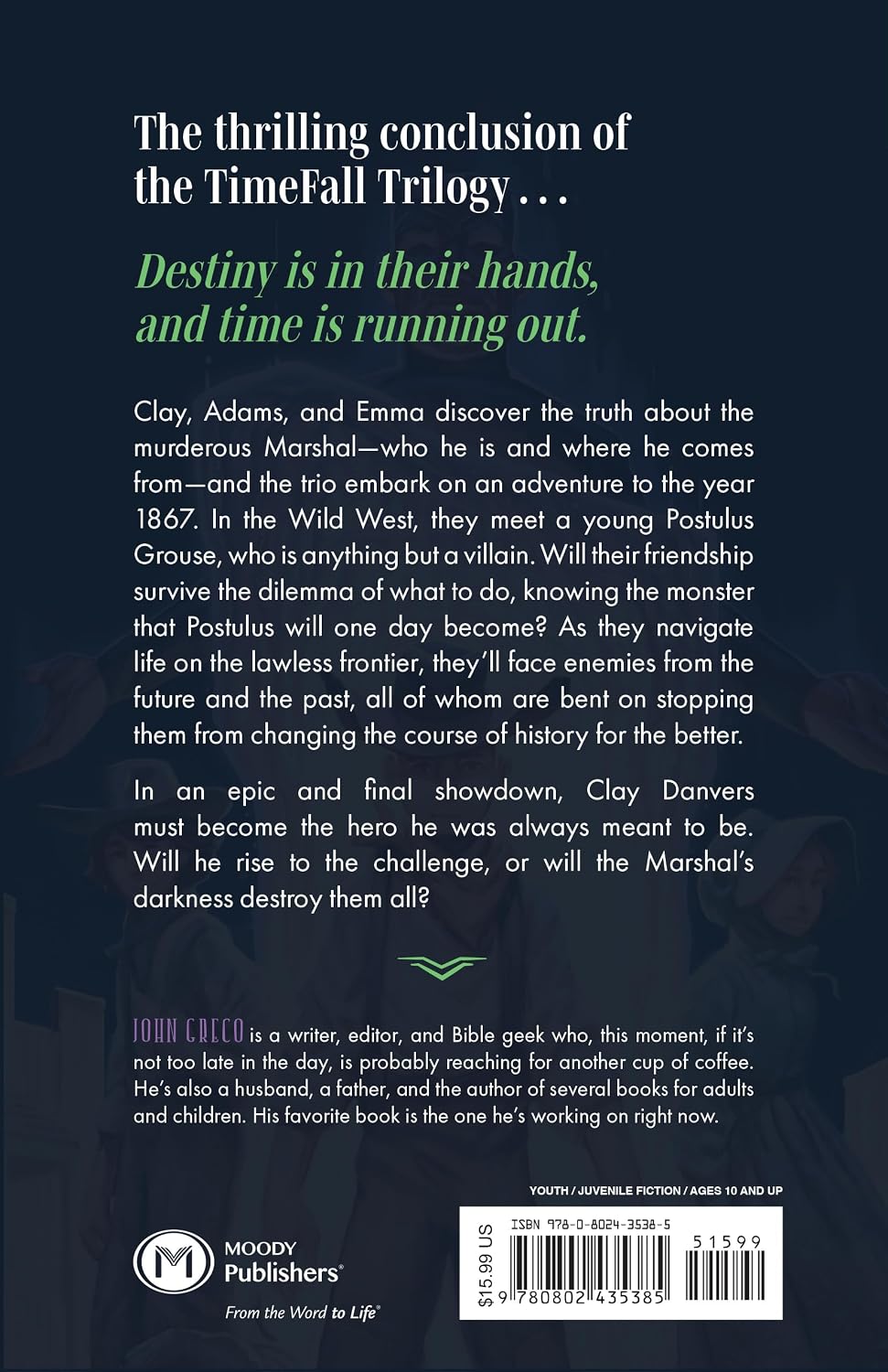 The Astonishing Destiny of Clay Danvers (The TimeFall Trilogy)