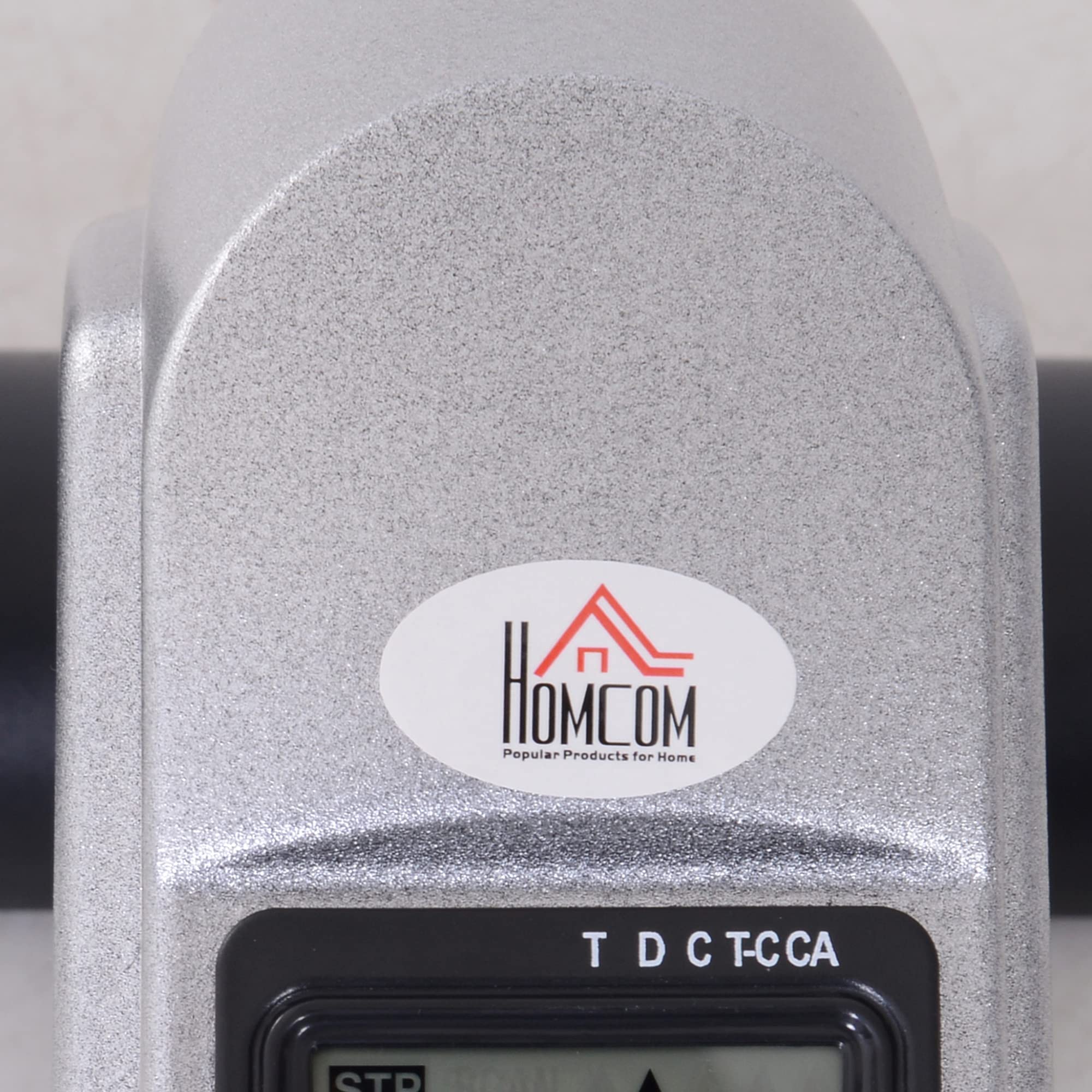 HOMCOM Mini Heimtrainer Arm-und Beintrainer Pedaltrainer für Senioren mit LCD-Display verstellbarer Widerstand Fitnessbike Hometrainer für Zuhause Heim Büro 35 x 40 x 31 cm
