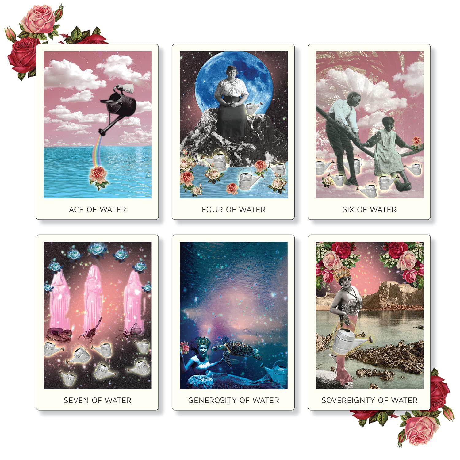 The Rosebud Tarot: An Archetypal Dreamscape, 78 Cards and 96 Page Full-color Guidebook