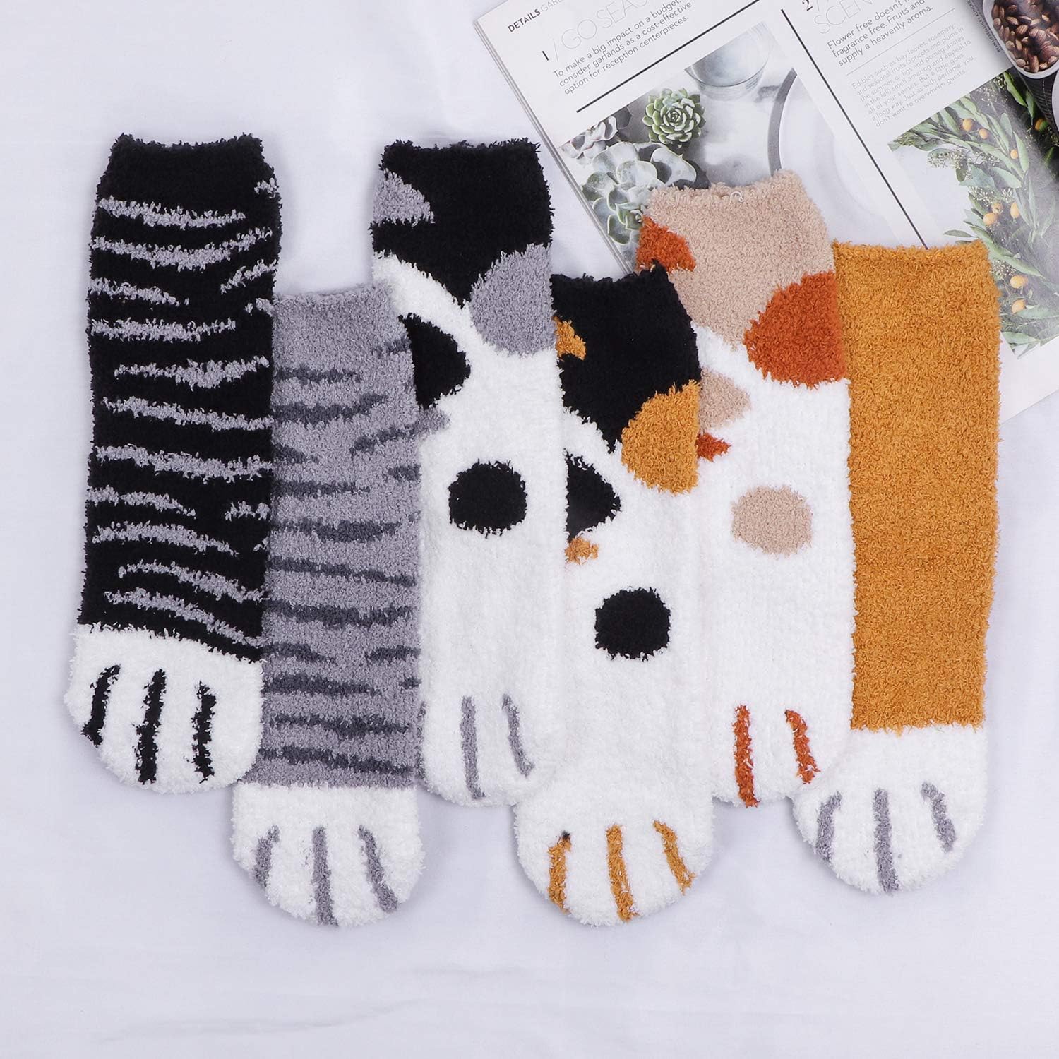 Buy Fluffy Socks For Women Cozy Winter Girls Super Soft Fuzzy Home Bed Socks With Cat Paw Pattern 6 Pairs Online In Turkey B07zrbb9wt Buy Fluffy Socks For Women Cozy Winter Girls Super Soft Fuzzy Home Bed Socks With Cat Paw Pattern 6 Pairs Online In Turkey B07zrbb9wt