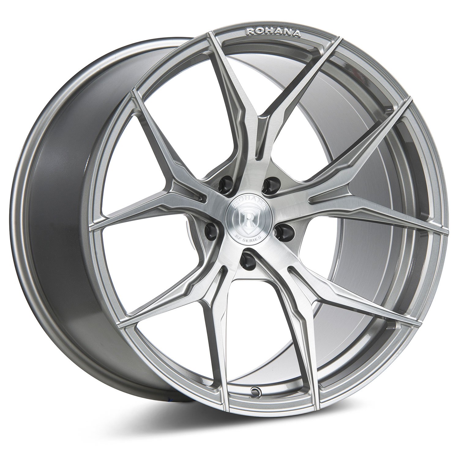 20x12 Rohana RFX5 Brushed Titanium Mid Wheel/Rim PCD(5x114) ET(45) MPN(RFX520125114BT45M)