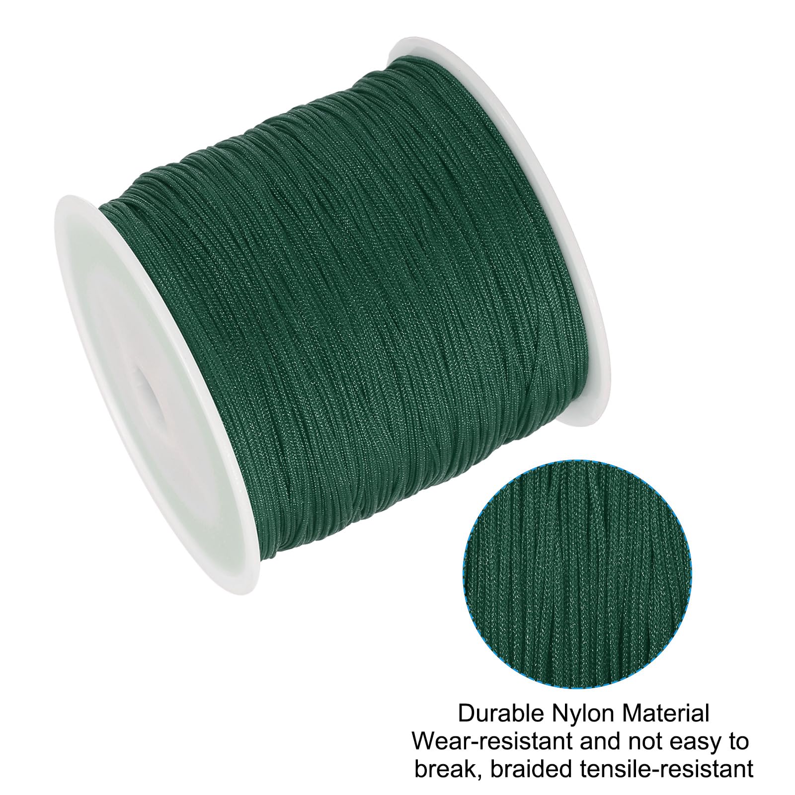 PATIKIL 0.8mm x 109 Yard Nylon Satin Cord - Image 4