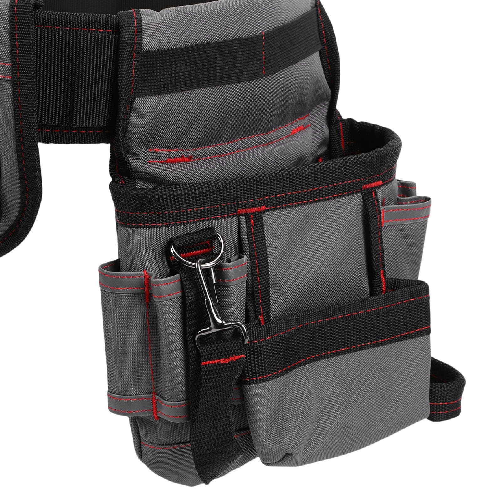 Ceinture à Outils, Poche Amovible Ajustable Tissu Oxford pour Électricien