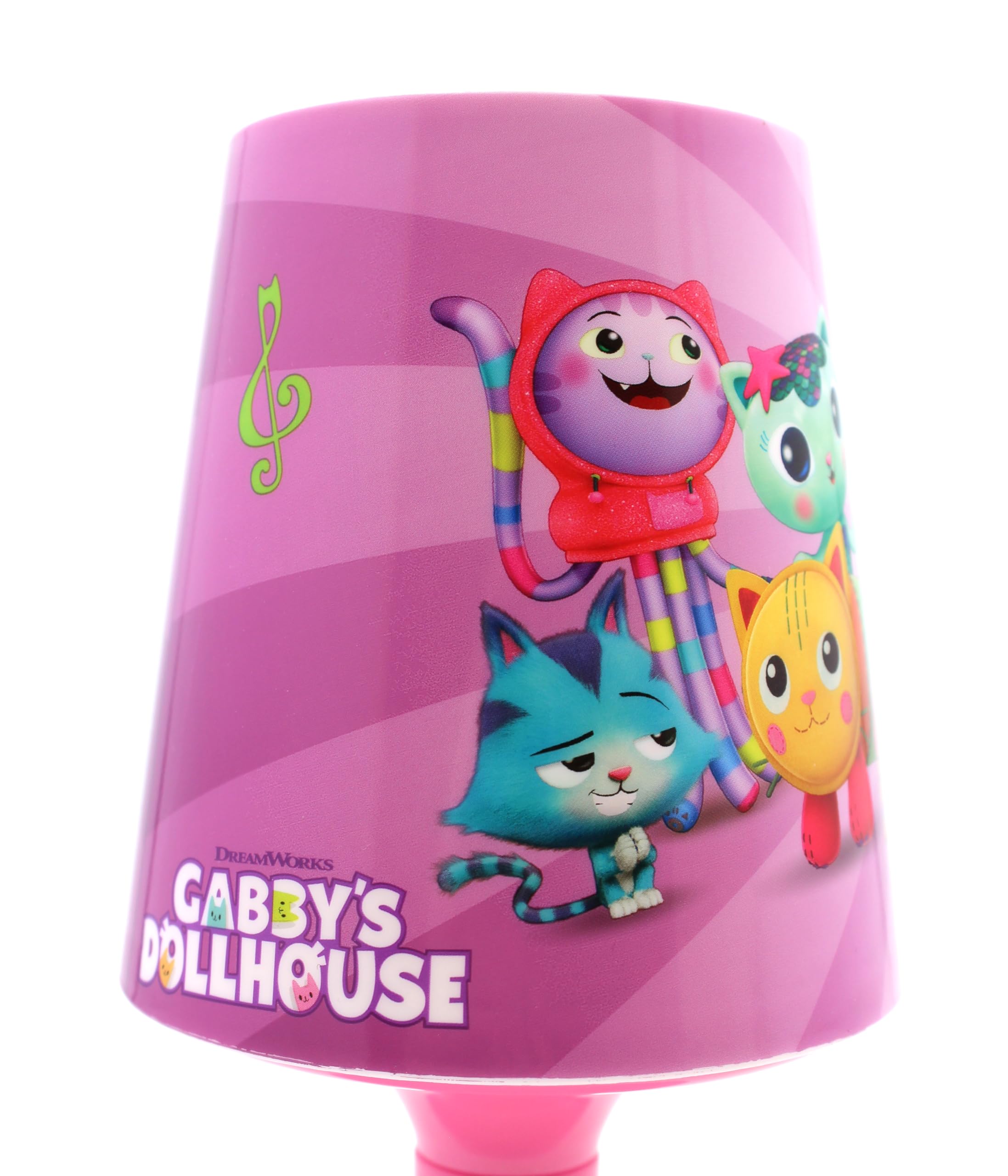 Joytoy Gabby's Dollhouse - Mini paralume a LED, 7 x 18 cm, in confezione regalo