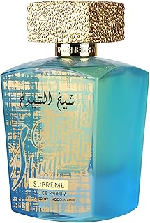 Lattafa Sheikh Al Shuyukh Supreme – Spicy, Sweet, Woody, Amber – Eau de Parfum Spray Long-Lasting Fragrance for Unisex, 3.4 Ounce / 100 ml