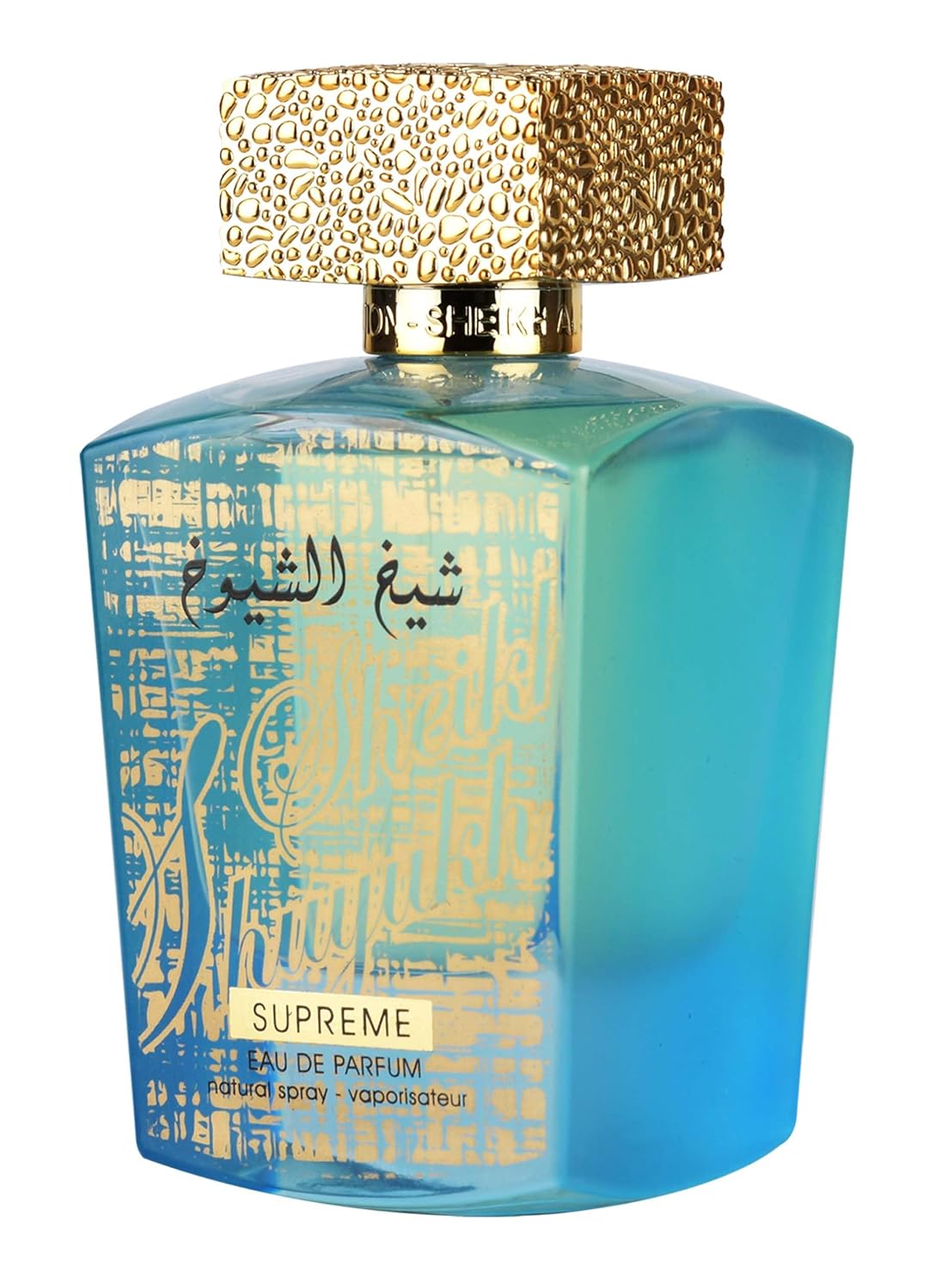 Lattafa Sheikh Al Shuyukh Supreme – Spicy, Sweet, Woody, Amber – Eau de Parfum Spray Long-Lasting Fragrance for Unisex, 3.4 Ounce / 100 ml