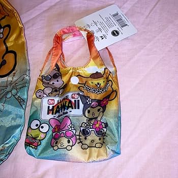 【新品】サンリオ 日焼け キティ ダニエル ハワイ 激レア ビニールバッグ Amazon.co.jp: 日本未入荷 ハワイ限定 折り畳みエコバッグ