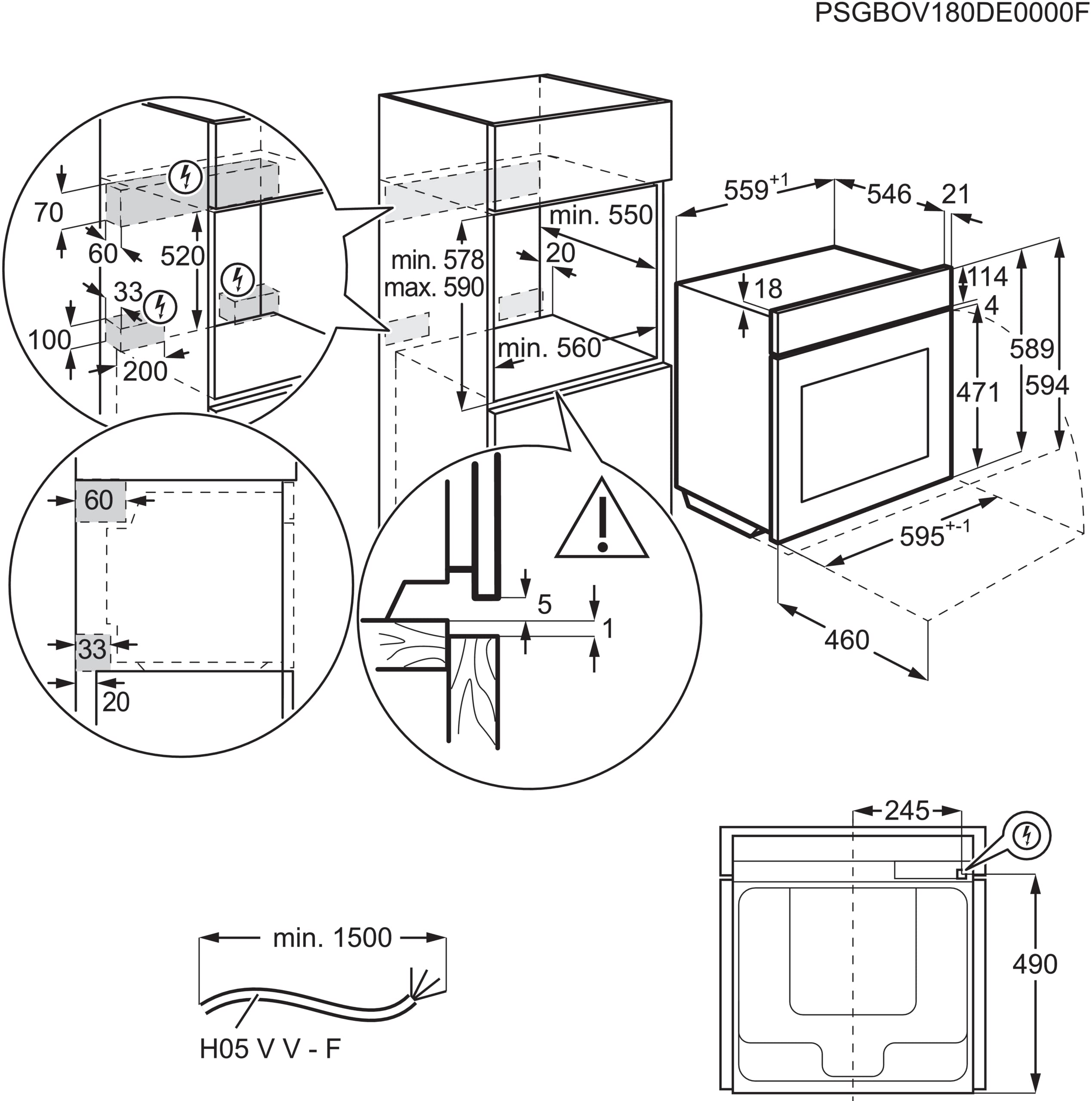 AEG BSE79228BM Dampfbackofen / Serie 9000 mit SteamPro / Dampfreinigung / Kerntemperatursensor / Touch-Bedienung / Grill / Display mit Uhr / Kindersicherung / A++ / Edelstahl mit Antifingerprint