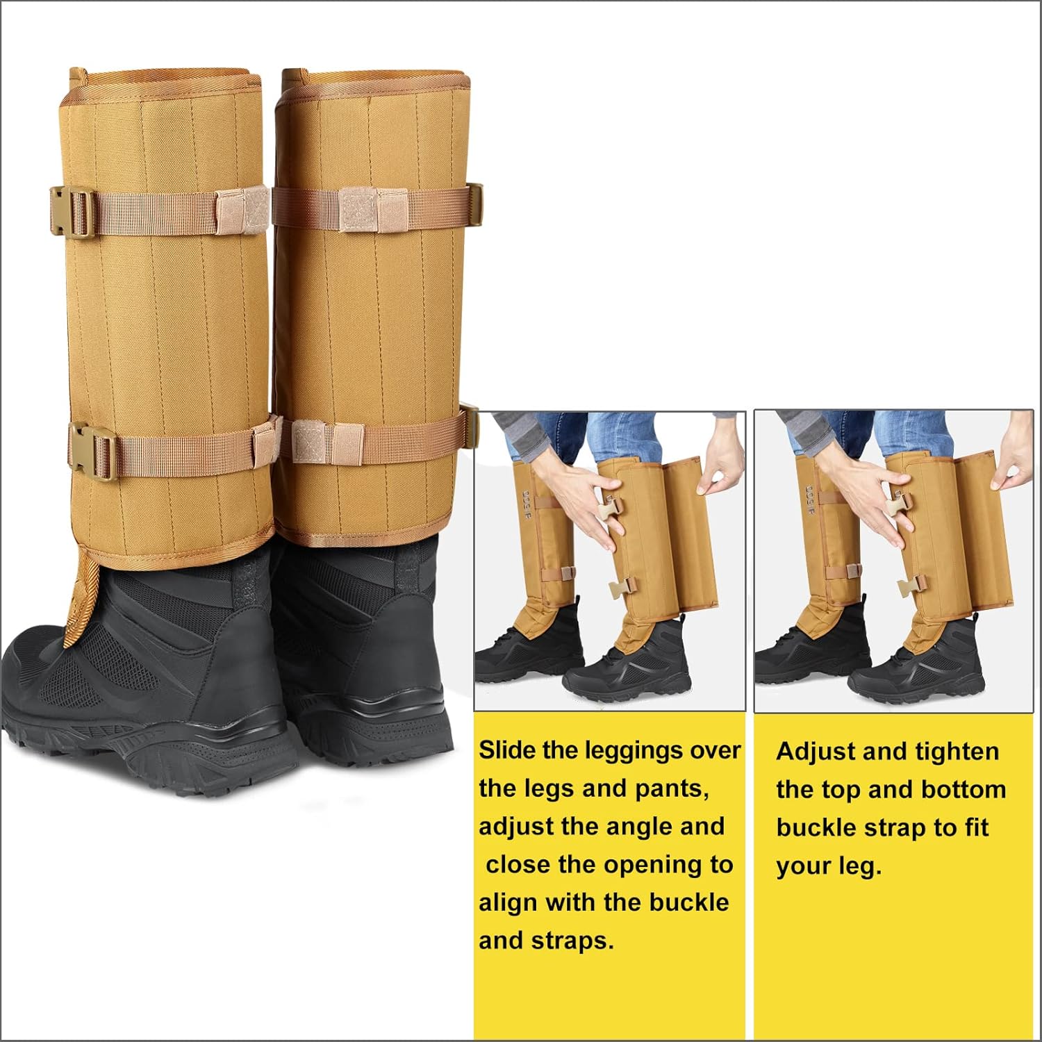 Buy QOGIR Snake Guard Chaps Gaiters for Hunting Snake Gear with Full