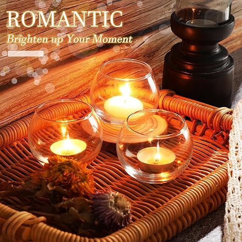 Miniatura 3 de 48 portavelas votivas de vidrio transparente, portavelas a granel, candelitas, mesa de boda, centro de mesa, decoración de jarrón para boda,