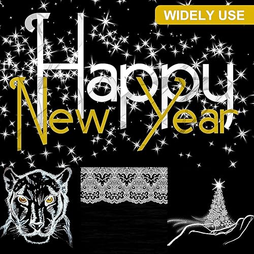 Miniatura 7 de 18 bolígrafos de tinta de gel, suministros de diseño artístico de dibujo, bolígrafos de 0.020 in para dibujo de papel negro, bocetos, ilustraciones,