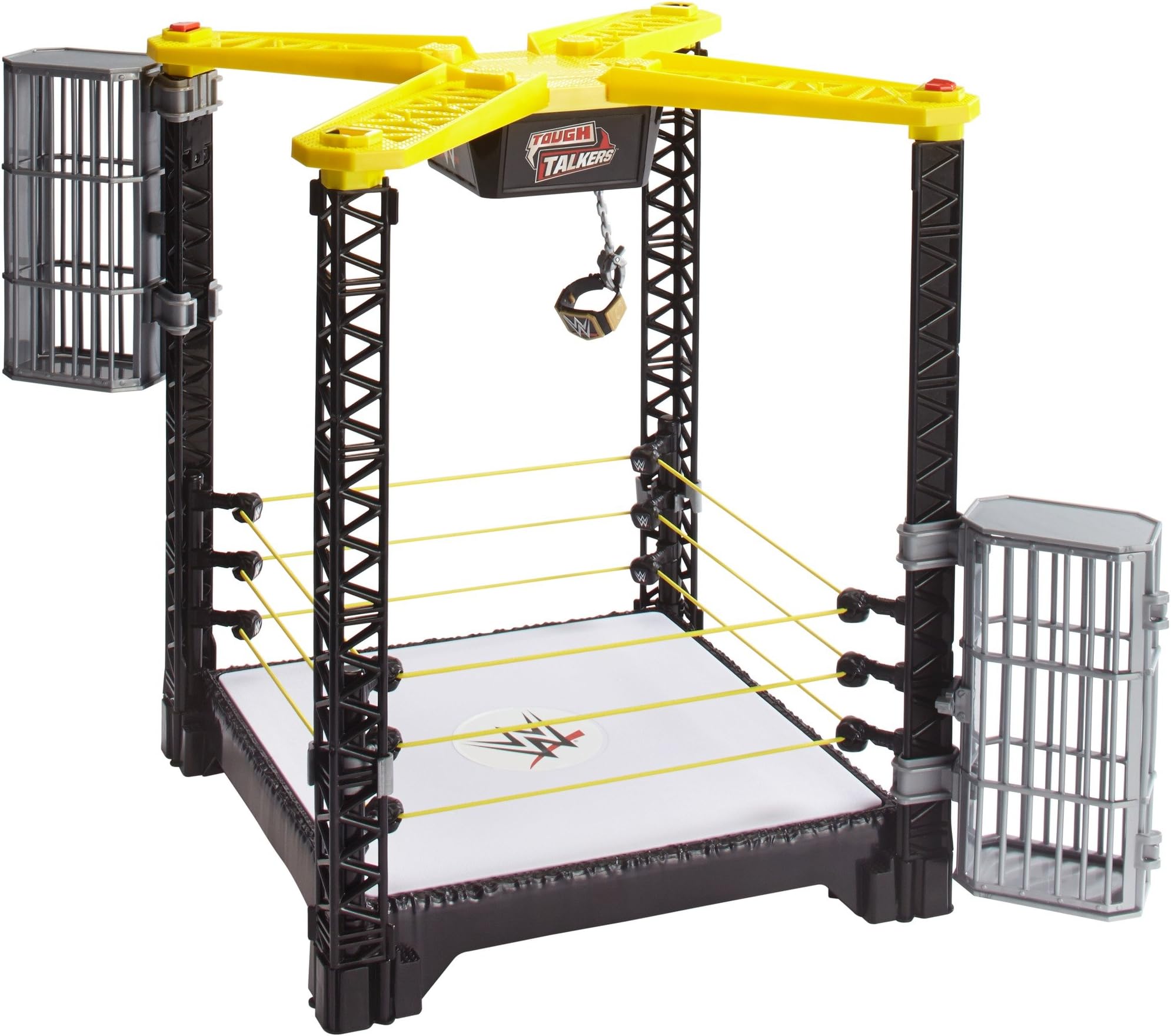 WWE TOUGH TALKERS CHAMPIONSHIP TAKEDOWN RING PLAYSET