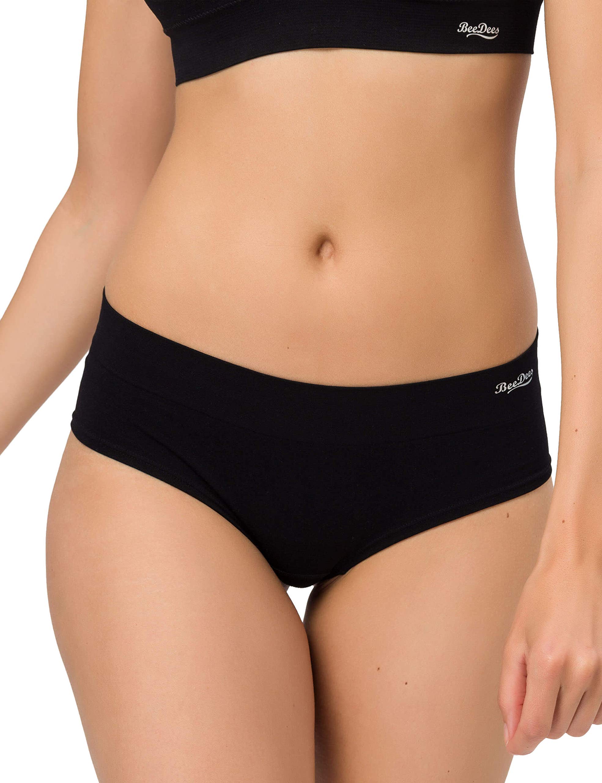 BeeDees Damen Slip Comfee Hipster (5-er Pack) Seamless