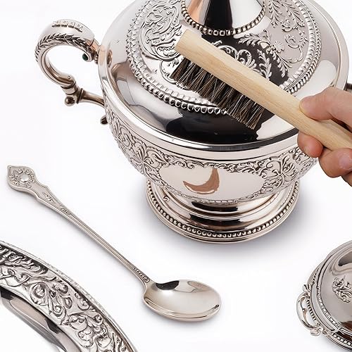 Miniatura 8 de Juego de pinceles para detalles de crin de caballo, Juego de cepillos de crin