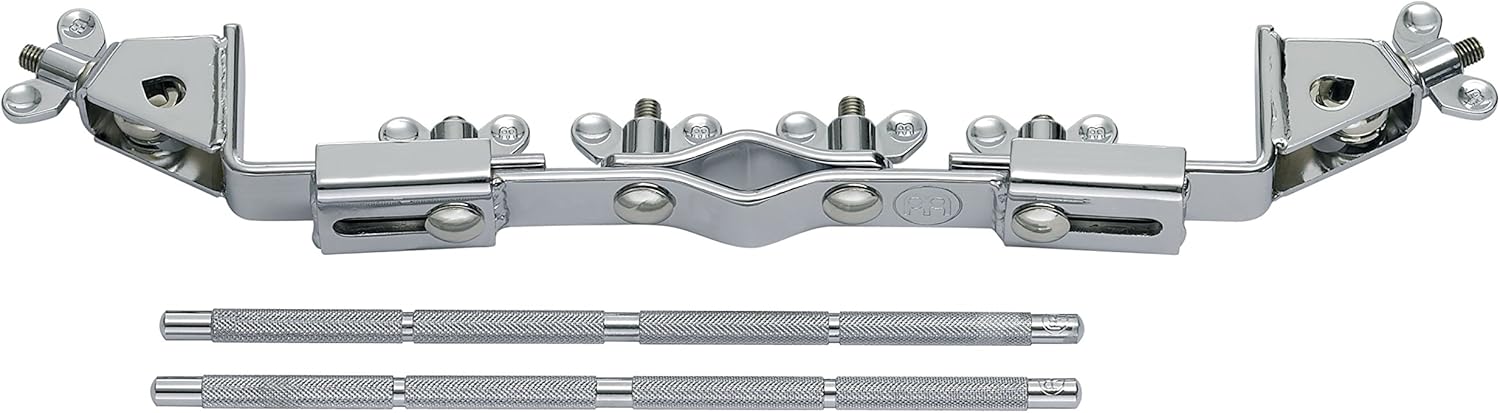Meinl Percussion MC-2 Multi Clamp Double Mount, Includes 2 Straight Rods