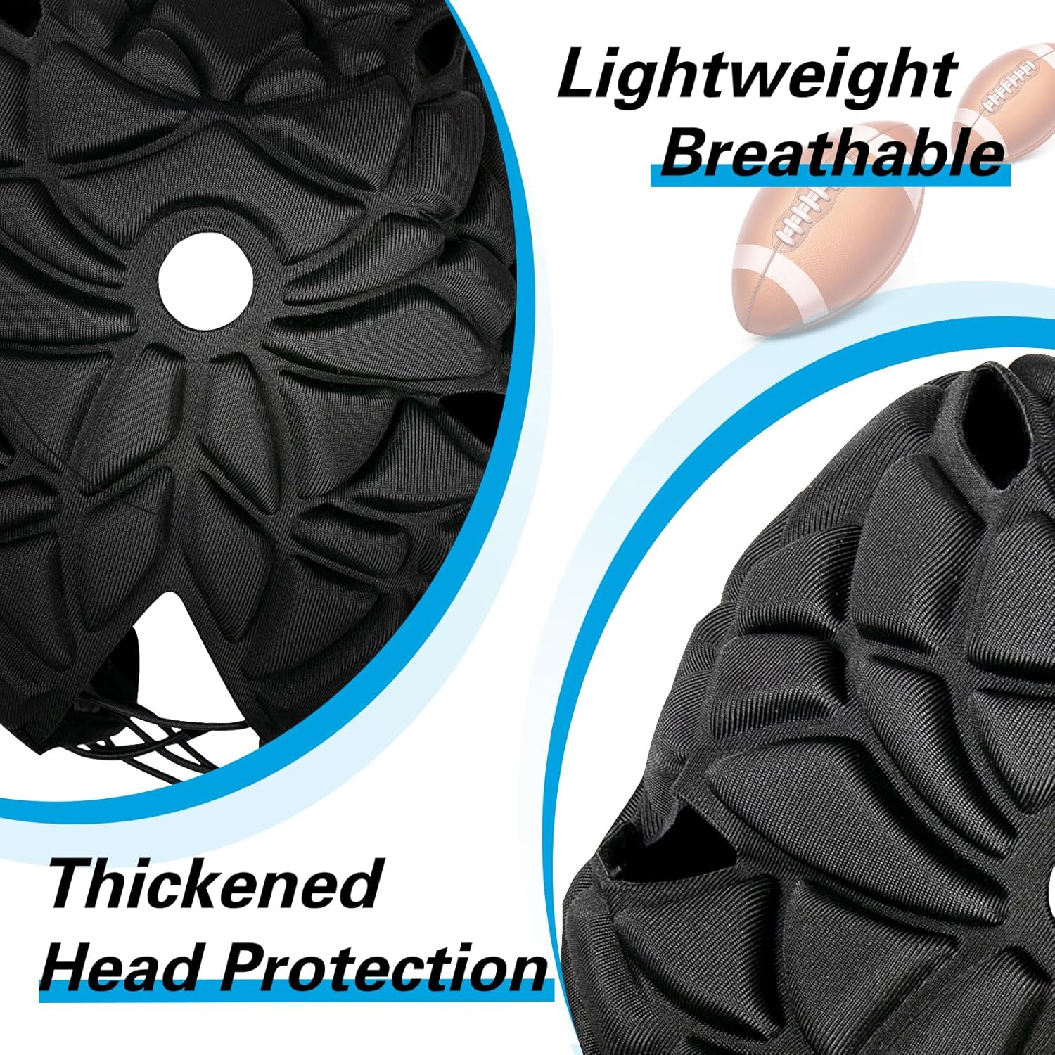 Rugby Headguards, Soft Football Helmet - Image 4